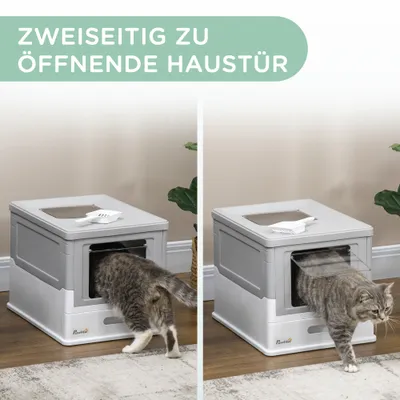 PawHut Katzenklo