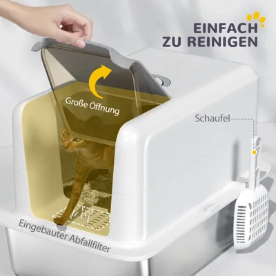 PawHut Katzenklo