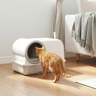 PawHut Katzenklo