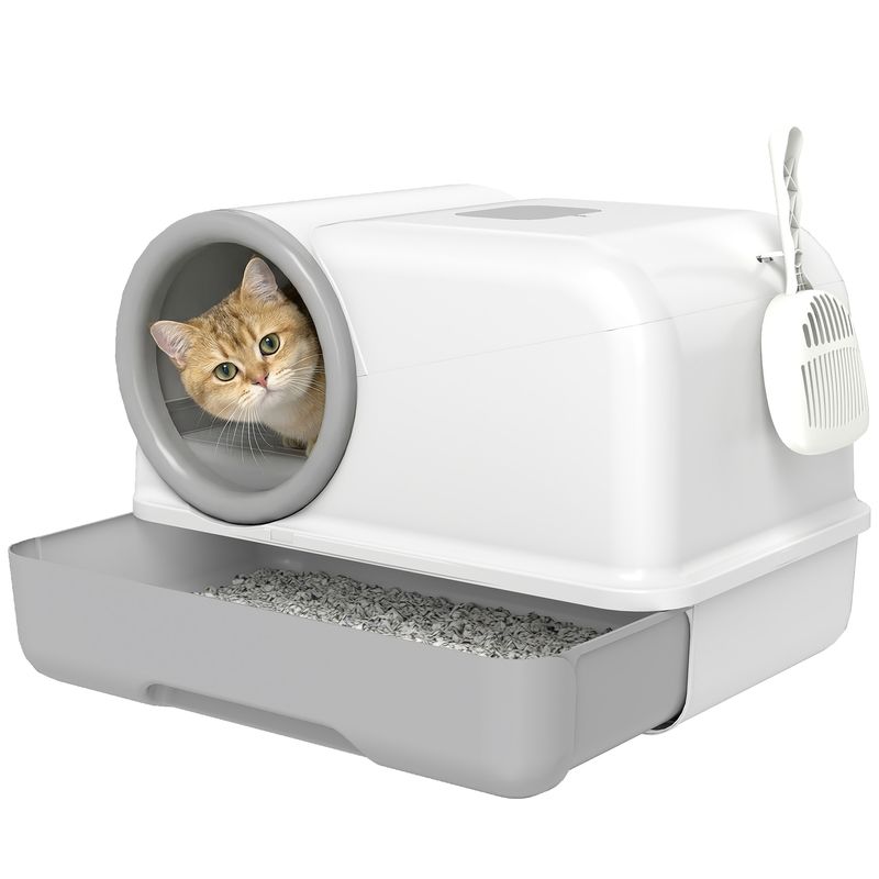 PawHut Katzenklo