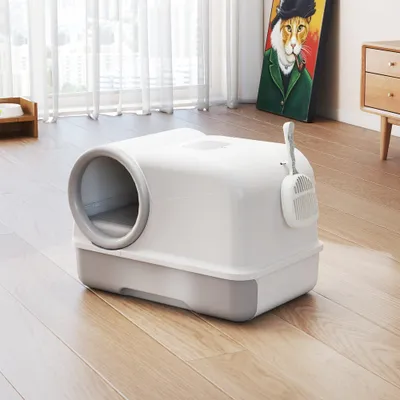 PawHut Katzenklo