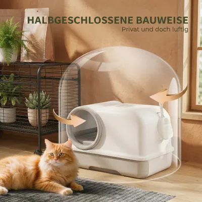 PawHut Katzenklo