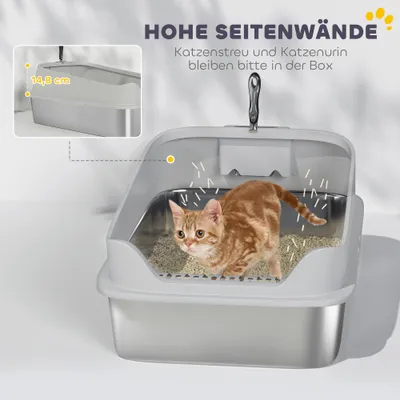PawHut Katzenklo
