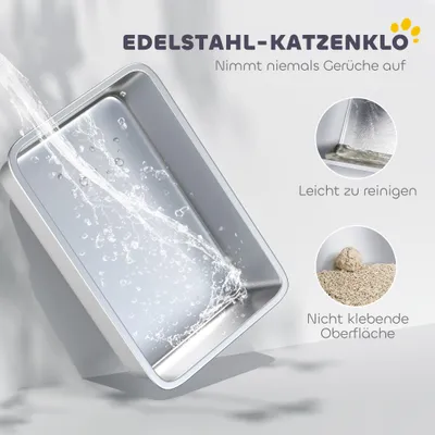 PawHut Katzenklo