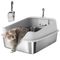 PawHut Katzenklo 69,8L x 50,3B x 29,8H cm