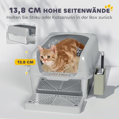 PawHut Katzenklo