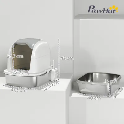 PawHut Katzenklo