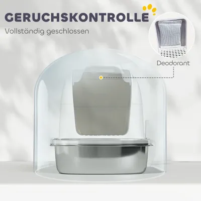 PawHut Katzenklo