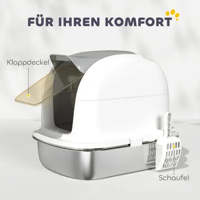 PawHut Katzenklo