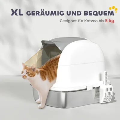 PawHut Katzenklo