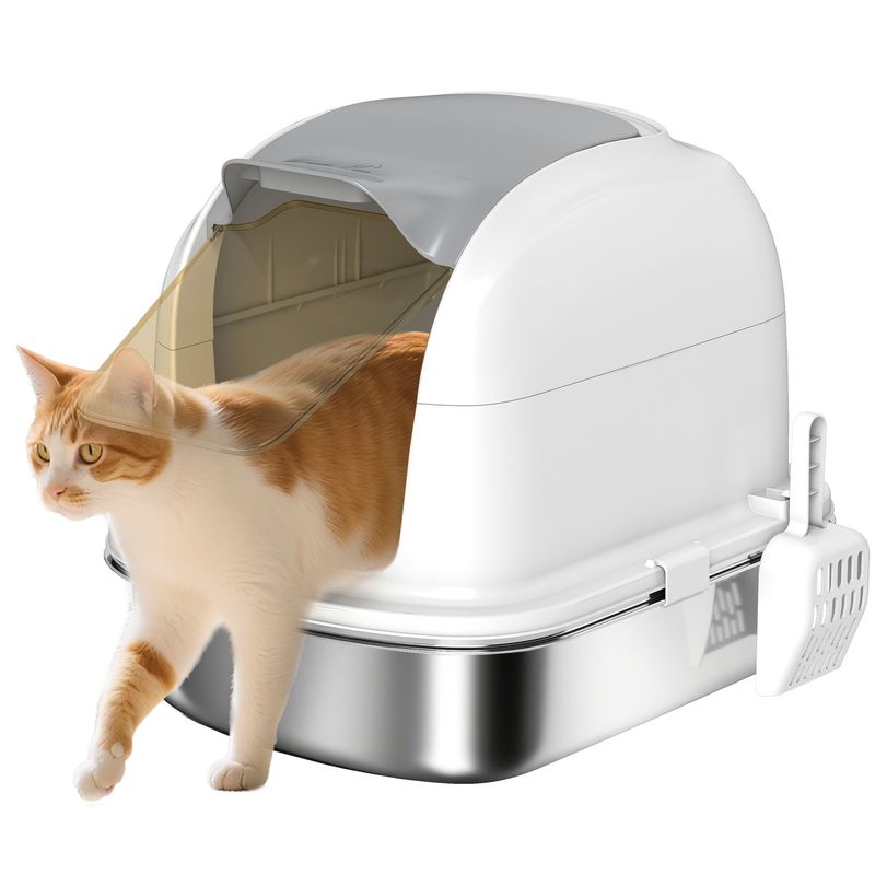 PawHut Katzenklo