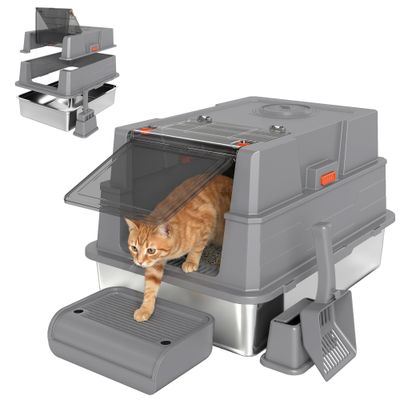 PawHut Katzenklo
