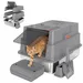 PawHut Katzenklo