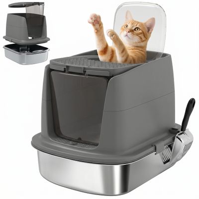 PawHut Katzenklo