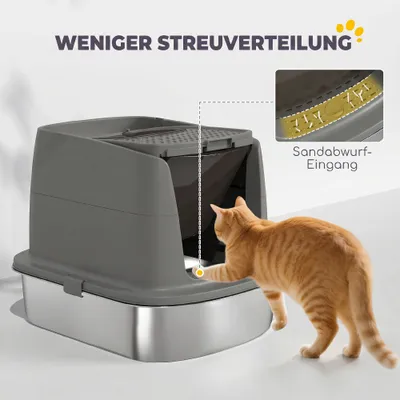 PawHut Katzenklo