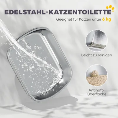 PawHut Katzenklo