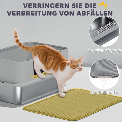 PawHut Katzenklo