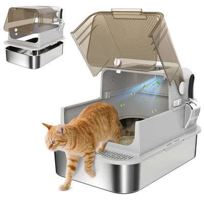 PawHut Katzenklo