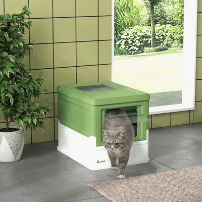 PawHut Katzenklo