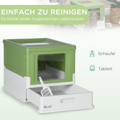 PawHut Katzenklo