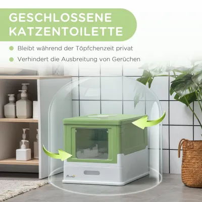 PawHut Katzenklo