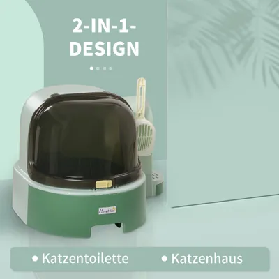 PawHut Katzenklo