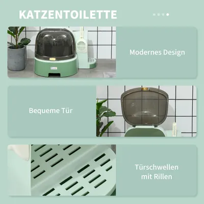 PawHut Katzenklo