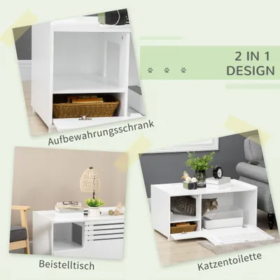 PawHut Katzenklo