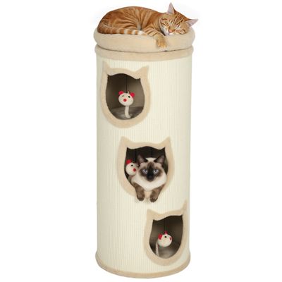 PawHut Kratztonne