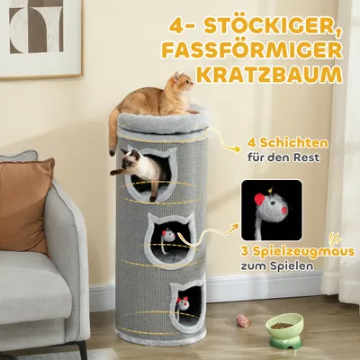 PawHut Kratztonne