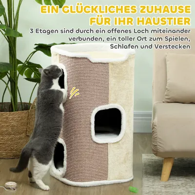 PawHut Kratztonne