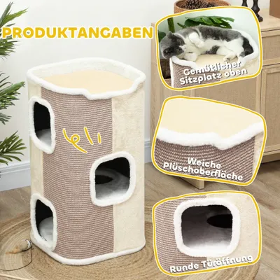 PawHut Kratztonne