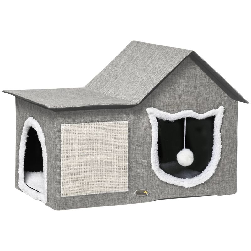 PawHut Katzenhaus