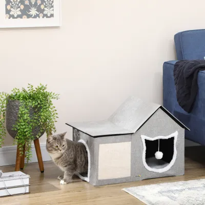 PawHut Katzenhaus