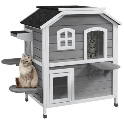 PawHut Katzenhaus