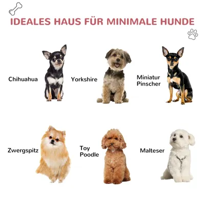 PawHut Hundehütte