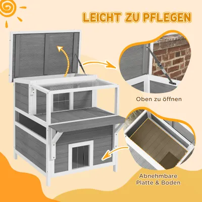 PawHut Katzenhöhle