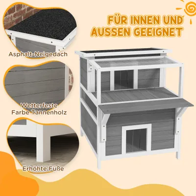 PawHut Katzenhöhle