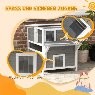PawHut Katzenhöhle