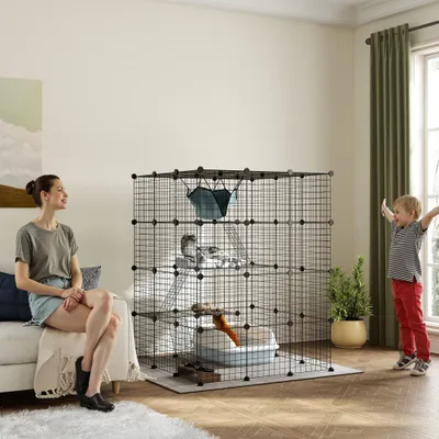 PawHut DIY-Katzenkäfig PawHut DIY-Katzenkäfig