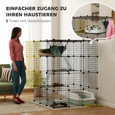 PawHut DIY-Katzenkäfig PawHut DIY-Katzenkäfig