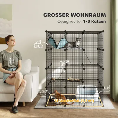PawHut DIY-Katzenkäfig PawHut DIY-Katzenkäfig