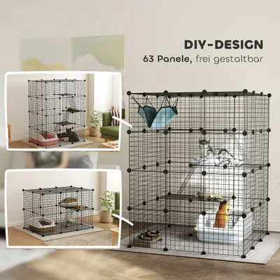 PawHut DIY-Katzenkäfig PawHut DIY-Katzenkäfig