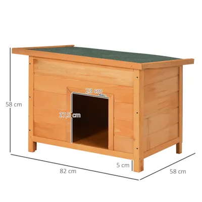 PawHut Hundehütte
