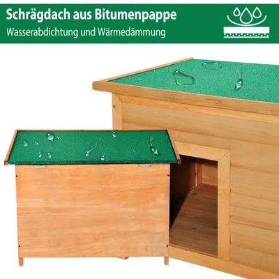 PawHut Hundehütte