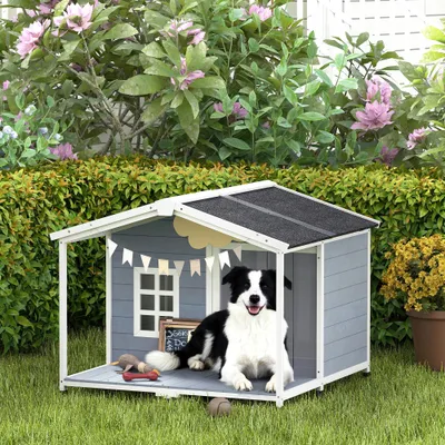 PawHut Hundehütte