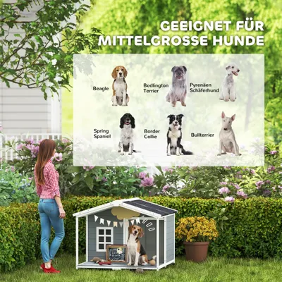 PawHut Hundehütte