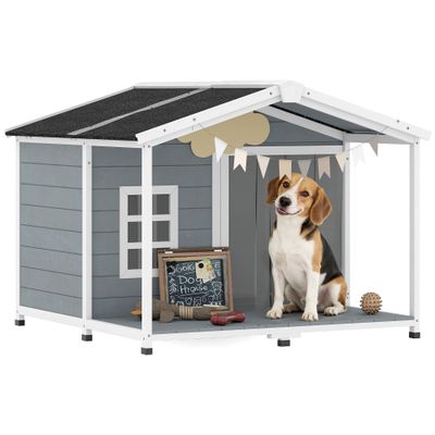 PawHut Hundehütte