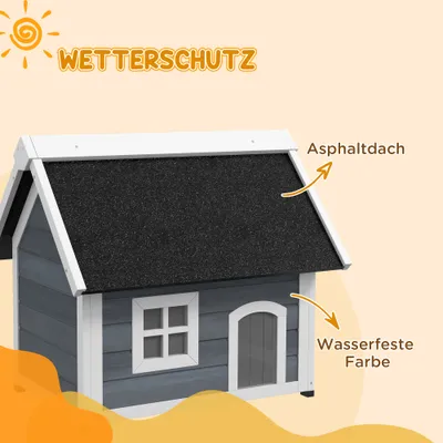 PawHut Katzenhaus