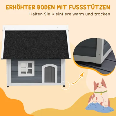 PawHut Katzenhaus
